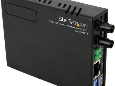 StarTech.com 10 100 Multi Mode Fiber Copper Fast Ethernet Media Converter ST 2 km For Discount