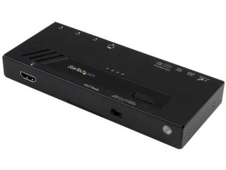 StarTech.com 4-Port HDMI Automatic Video Switch - 4K 2x1 HDMI Switch with Fast Switching, Auto-Sensing and Serial Control Cheap