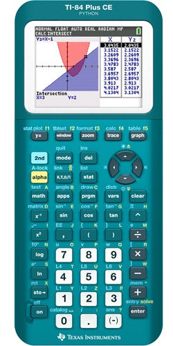 Texas Instruments TI-84 Plus CE Graphing Calculator (Matte Teal) Discount