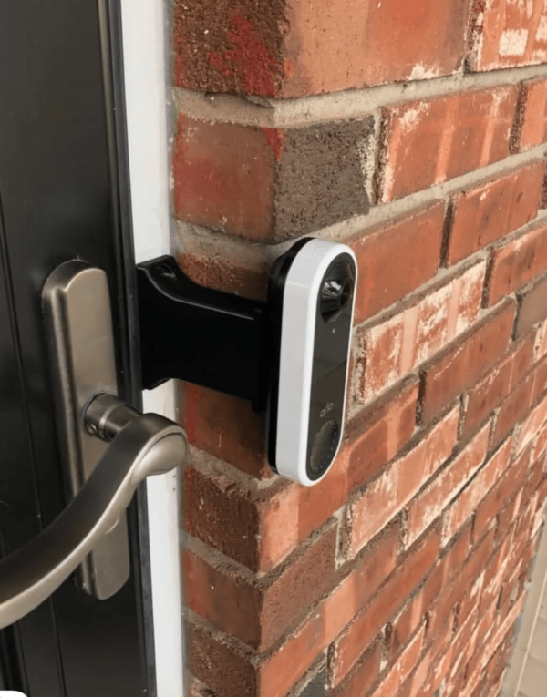 Arlo Essential Doorbell Wire-Free Brick Extension - 9 16in Wide Base -  Offset Extend Over Side of Brick Online