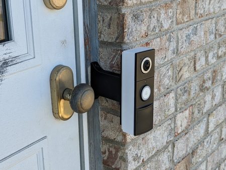 TP-LINK Tapo D130 Doorbell Brick Extension - 9 16in Wide Base -  Offset Extend Over Side of Brick Hot on Sale