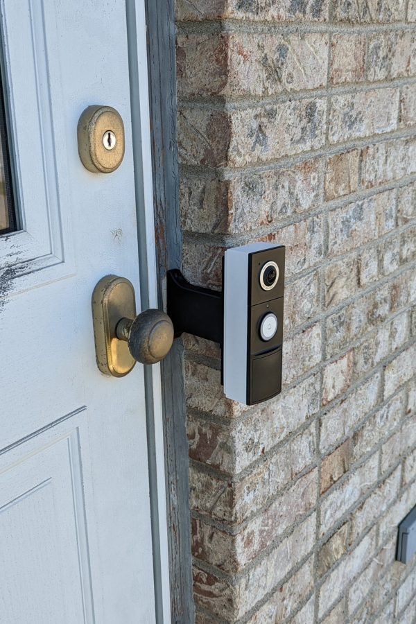 TP-LINK Tapo D130 Doorbell Brick Extension - 9 16in Wide Base -  Offset Extend Over Side of Brick Hot on Sale