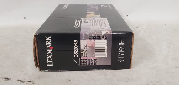 NEW Lexmark C5220KS Black Toner Cartridge for C522 C524 C530 C532 C534 Online now