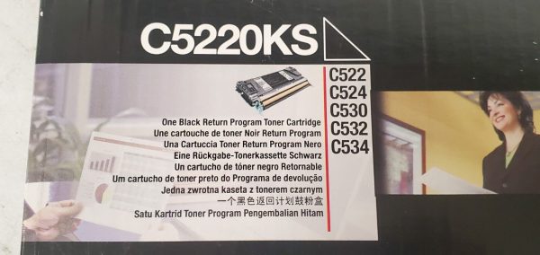 NEW Lexmark C5220KS Black Toner Cartridge for C522 C524 C530 C532 C534 Online now