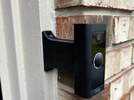 Ring Pro Original (aka Wired Doorbell Plus) Doorbell Brick Extension - 9 16in Wide - Full Offset (Not Pro2) For Sale