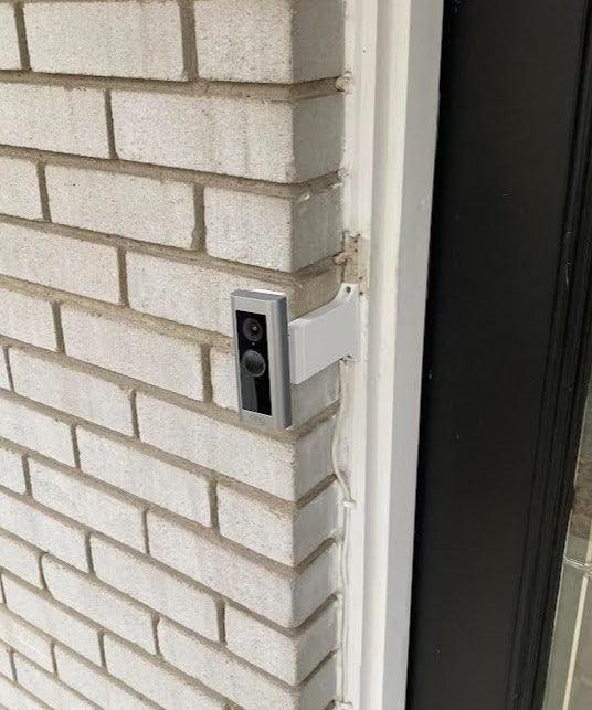 TP-LINK Tapo D225 Doorbell Brick Extension - 9 16in Wide Base -  Offset Extend Over Side of Brick Supply