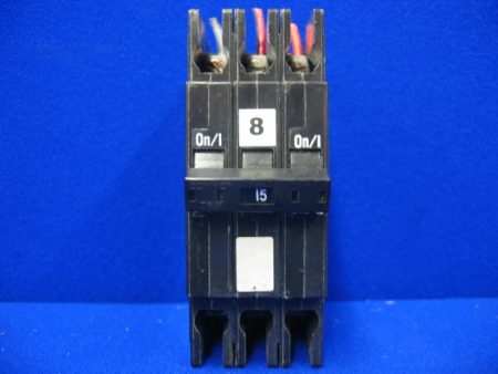 Cutler Hammer QCR3015H 240V 15A 3 Pole Circuit Breaker 15 Amp Din Rail Mount Discount