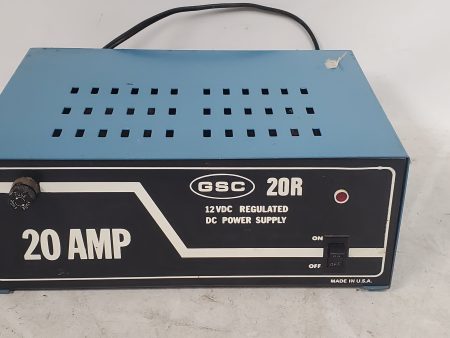 GSC 20R 12VDC 20 AMP DC Power Supply For Discount