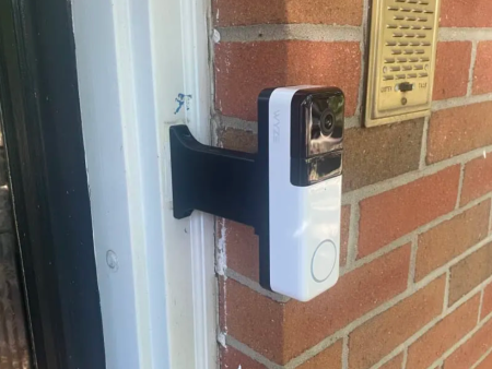 Roku Smart Home Wireless Doorbell Brick Extension -Narrow Base - Offset Extend Over Brick on Sale