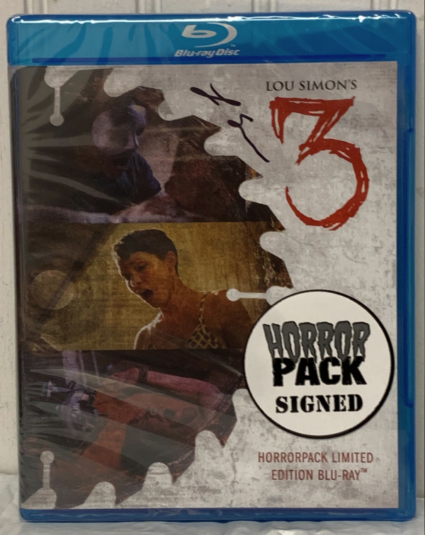 Lou Simon s 3 - HorrorPack Limited Edition Blu-ray #29 BRAND NEW SEALED Signed Online now