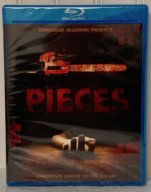 Pieces (1983) - HorrorPack Limited Edition Blu-ray #23 BRAND NEW SEALED Horror on Sale