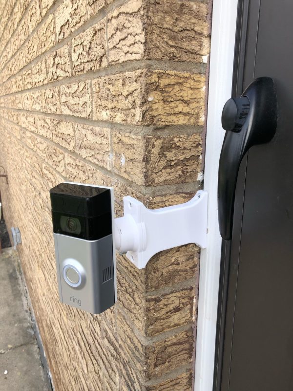 Ring 2 3 4 Plus Battery Doorbell Brick Extension with Adjustable Mount 15-90 Degree For Discount