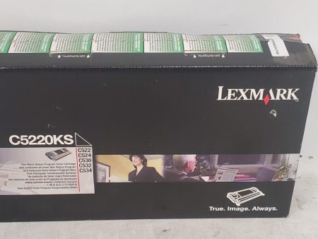 NEW Lexmark C5220KS Black Toner Cartridge for C522 C524 C530 C532 C534 Online now