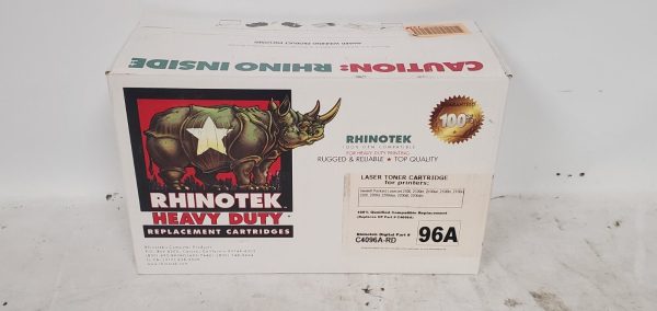 NEW Rhonitek C4096A-RD Black Toner Cartridge for LaserJet 2100 2200 Fashion