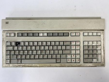 Hewlett Packard 46021A Vintage Beige CAT Connector Mechanical Terminal Keyboard Online