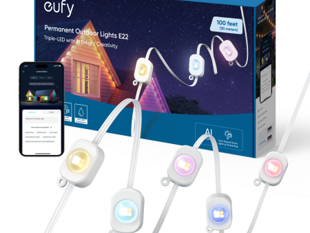 eufy Vaste lichtketting voor buiten E22 30m Hot on Sale