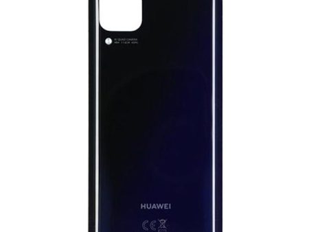 Huawei P40 Lite Replacement Battery Cover (Midnight Black) 51661PSE For Discount