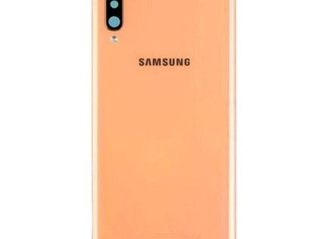 Samsung Service Part Galaxy A70 A705 Replacement Battery Cover (Coral) GH82-19796D on Sale