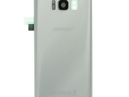 Samsung Service Part Galaxy S8 G950 Replacement Battery Cover (Arctic Silver) GH82-13962B on Sale