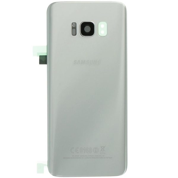 Samsung Service Part Galaxy S8 G950 Replacement Battery Cover (Arctic Silver) GH82-13962B on Sale