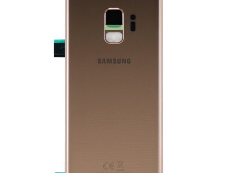 Samsung Service Part Galaxy S9 G960 Replacement Battery Cover (Sunrise Gold) GH82-15865E Online Hot Sale