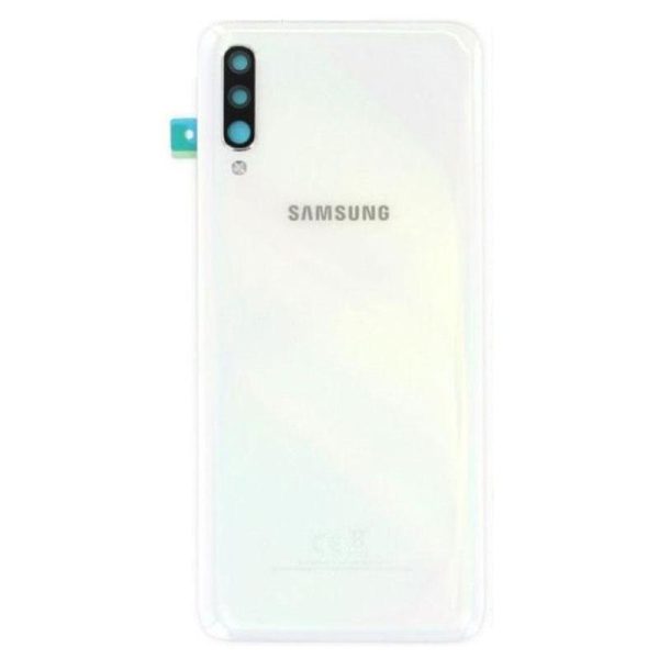 Samsung Service Part Galaxy A70 A705 Replacement Battery Cover (White) GH82-19796B For Sale