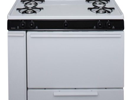 36 in. Freestanding Gas Range in White Online